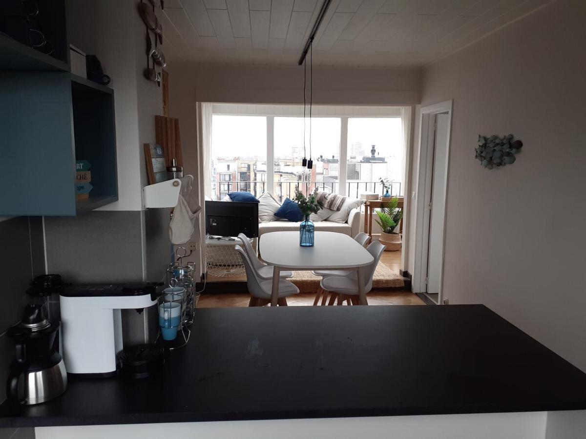 Gezellig Centraal Gelegen Penthouse Oostendeアパートメント エクステリア 写真